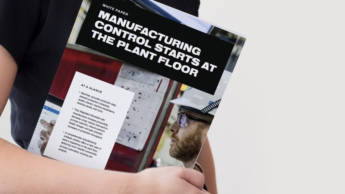 Manufacturing Control Starts at the Plant Floor
